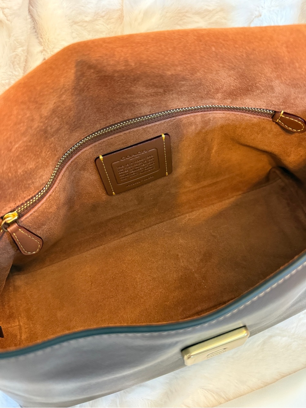 Coach Chelsea 30 bag in Maple brown - Picture 14 of 16